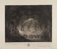 KG 08010
<br/>
Onderaards gewelf Vredenburg te Utrecht
<br/>
<em>Hoogkamer, Willem Hendrik (1790-1864)</em>